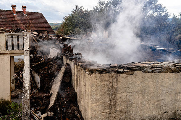 Professional Fire Damage Removal technician working in Fort Washington, PA